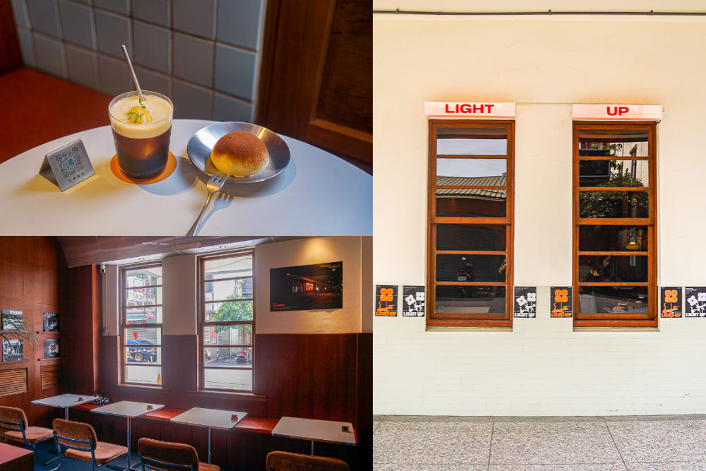 Light up cafe&bar | 彰化市高賓閣裡咖啡館。