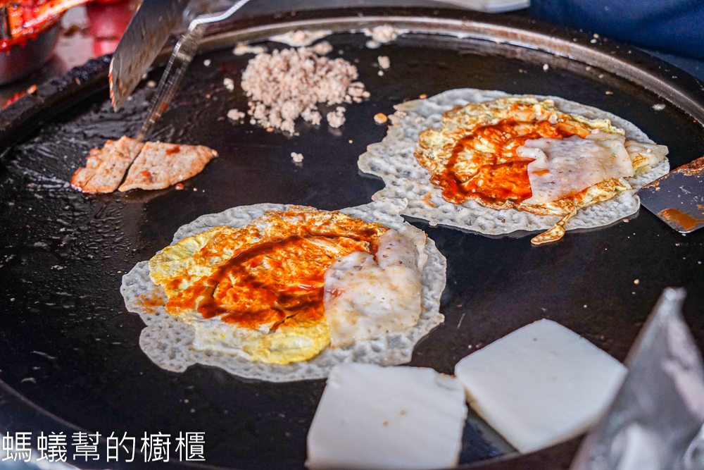阿福早點 | 彰化市粉漿蛋餅推薦，人氣古早味蛋餅。