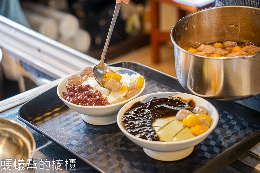 烏婆傳統甜品店 | 台中沙鹿杏仁豆腐、抹茶豆腐冰，圓仔好吃。