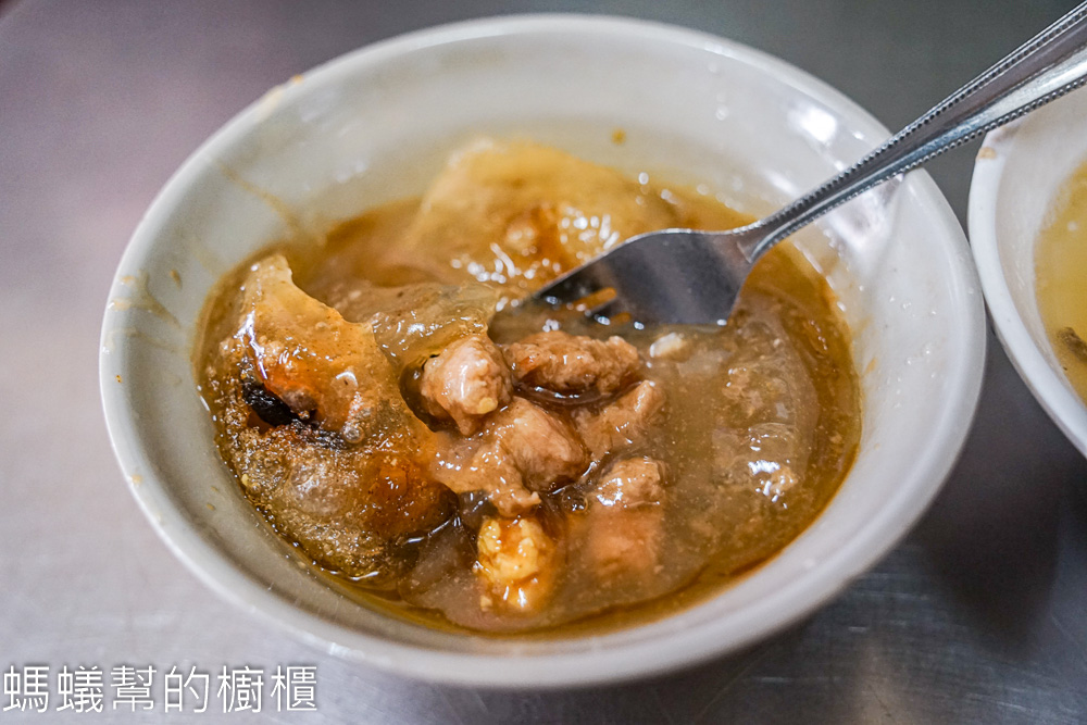 北門口肉圓 | 彰化脆皮肉圓，大顆干貝肉圓110元。