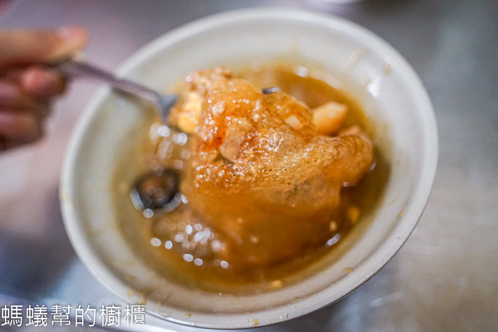 北門口肉圓 | 彰化脆皮肉圓，大顆干貝肉圓110元。