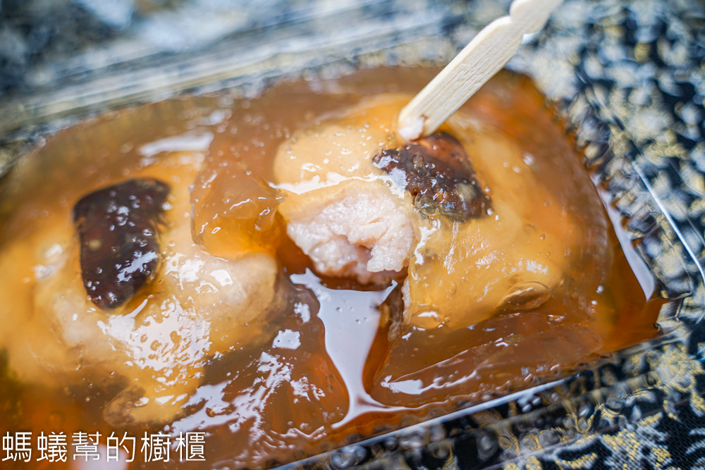 彰化涼圓 | 彰化市小吃瘦肉香菇涼圓，蒜汁濃郁，外皮透明冰涼。