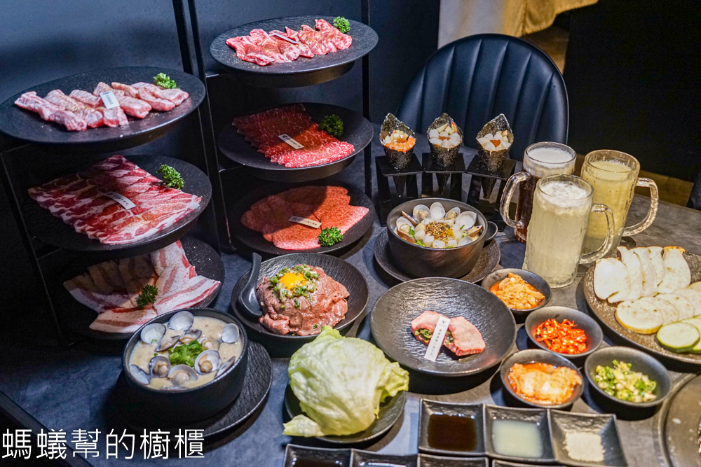 脂本燒肉 | 員林燒肉推薦，雙人套餐1580元起，A5和牛霜降。