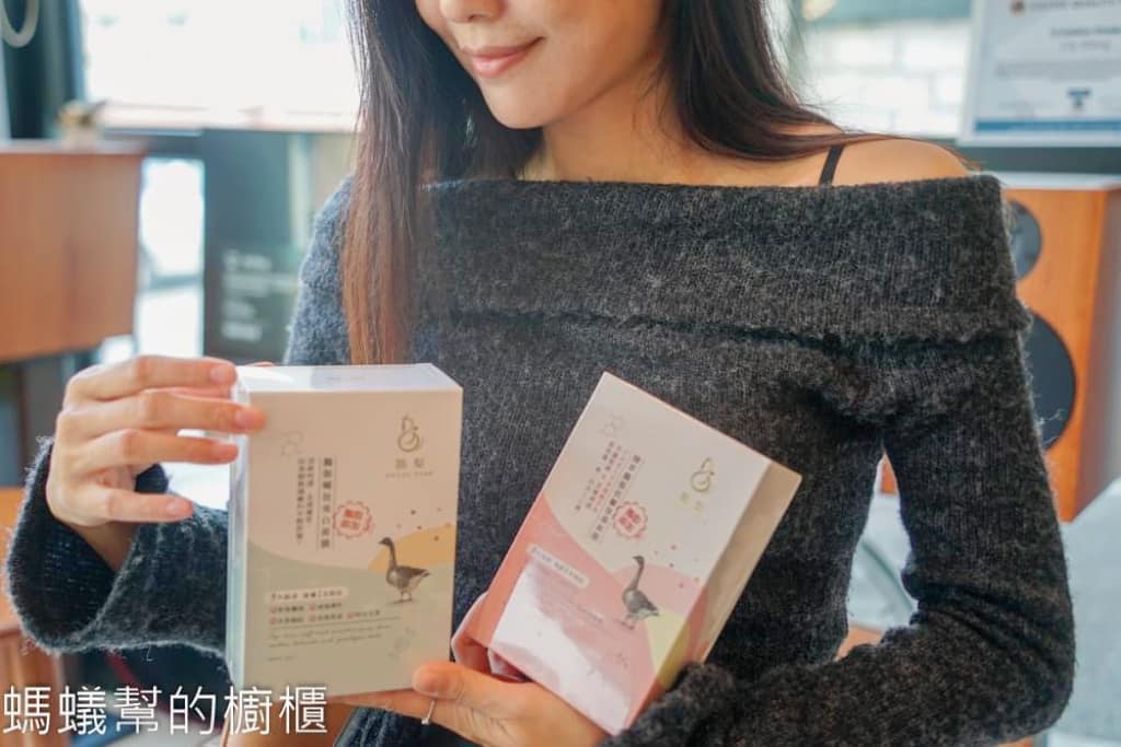 鵝梨goose pear面膜 | 味道清爽舒服，添加鵝脂萃取，「鵝脂瞬效美白面膜」、「精萃鵝脂抗皺保濕面膜」。