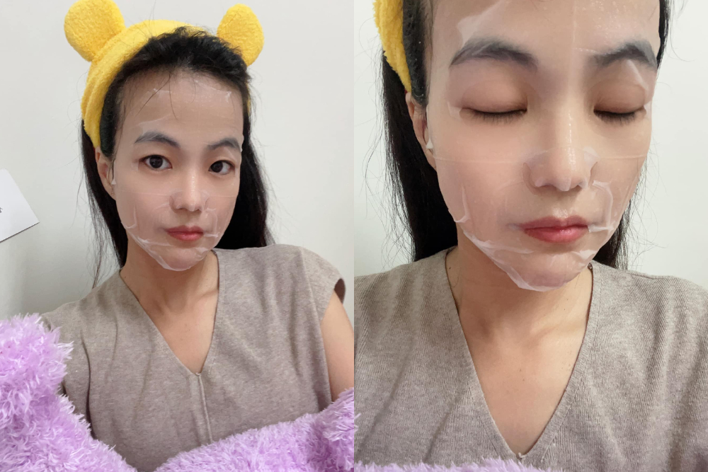 鵝梨goose pear面膜 | 味道清爽舒服，添加鵝脂萃取，「鵝脂瞬效美白面膜」、「精萃鵝脂抗皺保濕面膜」。