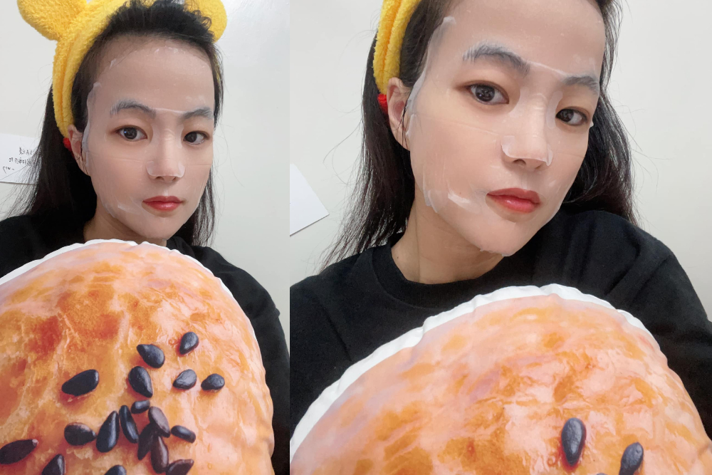「精萃鵝脂抗皺保濕面膜」。
