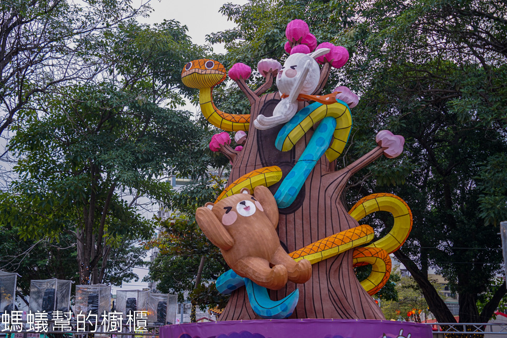 2025員林燈會 | 蛇來好運All in員林，兔兔超人攜手到元宵。