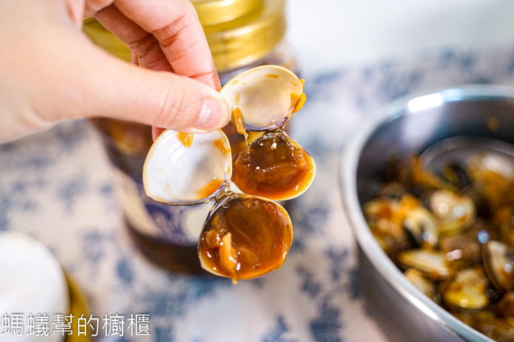 丁媽媽醃漬文蛤 | 產地新鮮海味顆顆飽滿！SGS檢驗用心的醃漬文蛤。