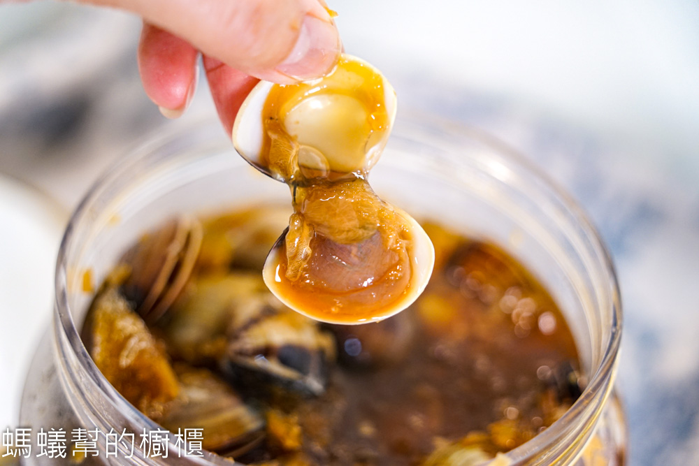 丁媽媽醃漬文蛤 | 產地新鮮海味顆顆飽滿！SGS檢驗用心的醃漬文蛤。