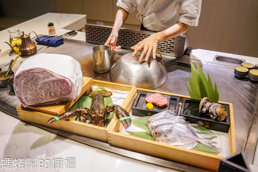 明水然・樂新竹林森店 | 約會慶生推薦，幾乎零負評無菜單鐵板燒。