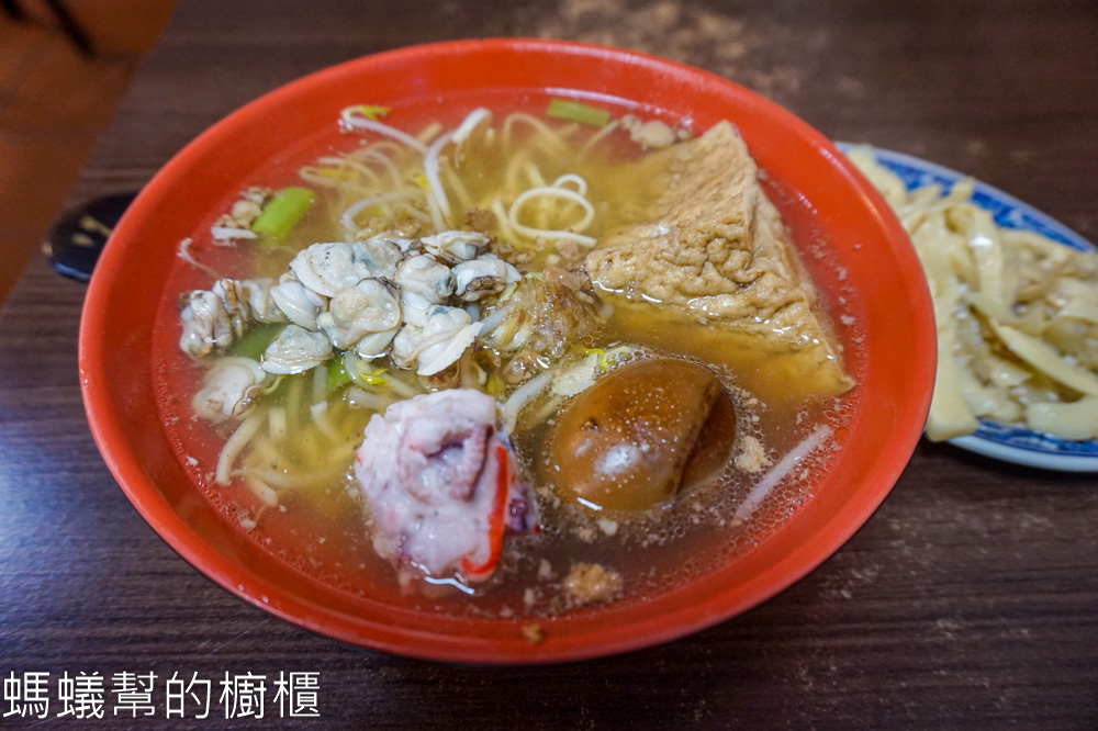 安溪蛤仔麵 | 彰化秀水五燈獎歌王的麵店，藏身在秀水小路裡。