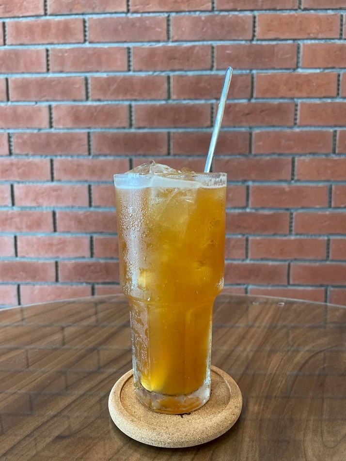 白桃芒果冰茶