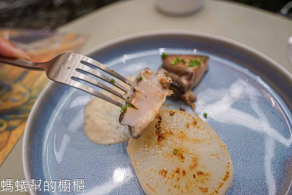 alt="夏登法式鐵板燒 南非活鮑魚料理"