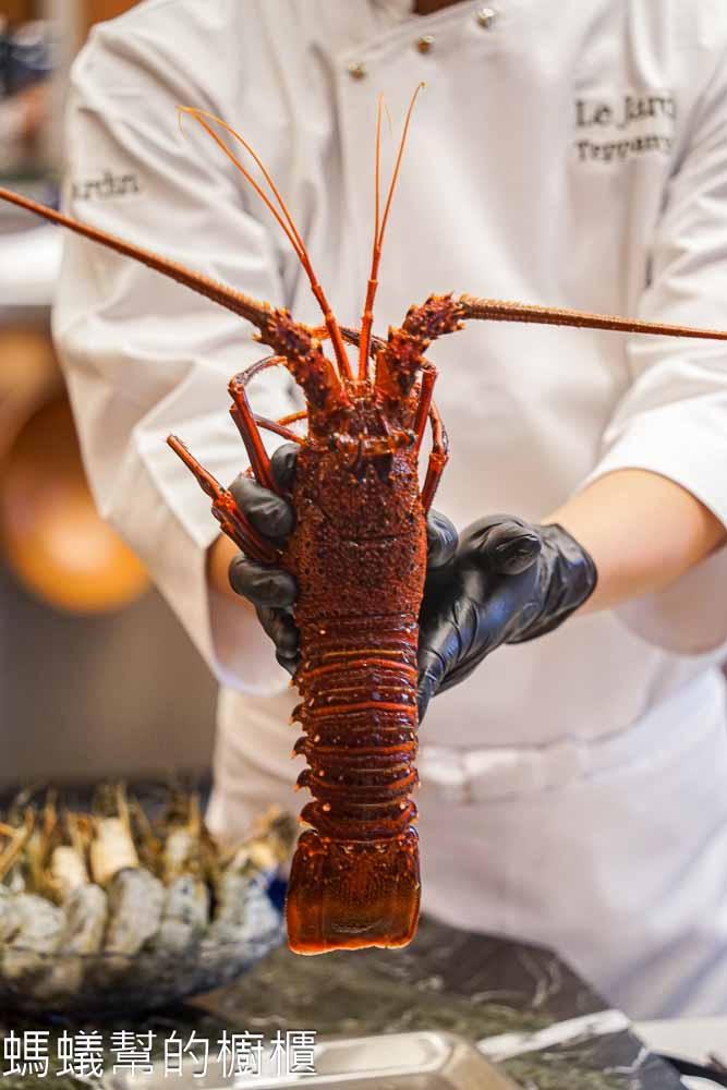 alt="夏登法式鐵板燒 活體澳洲水姑娘龍蝦 升級加購"