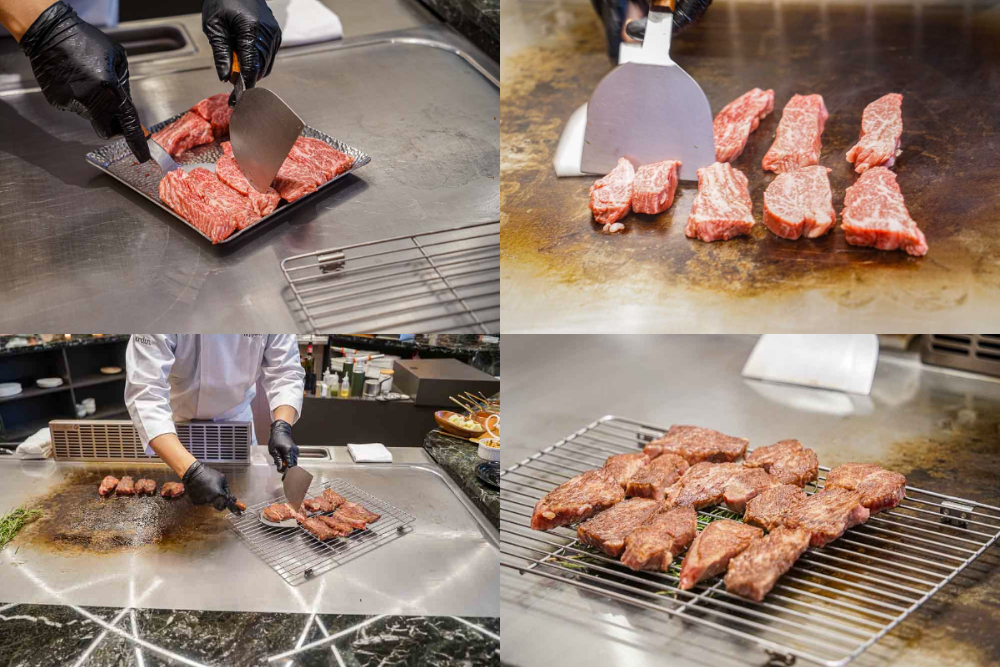 alt="夏登法式鐵板燒 日本A5和牛沙朗"