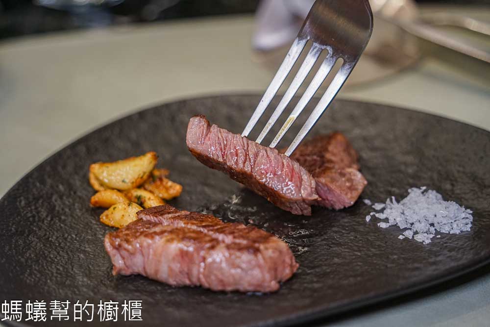 alt="夏登法式鐵板燒 日本A5和牛沙朗"