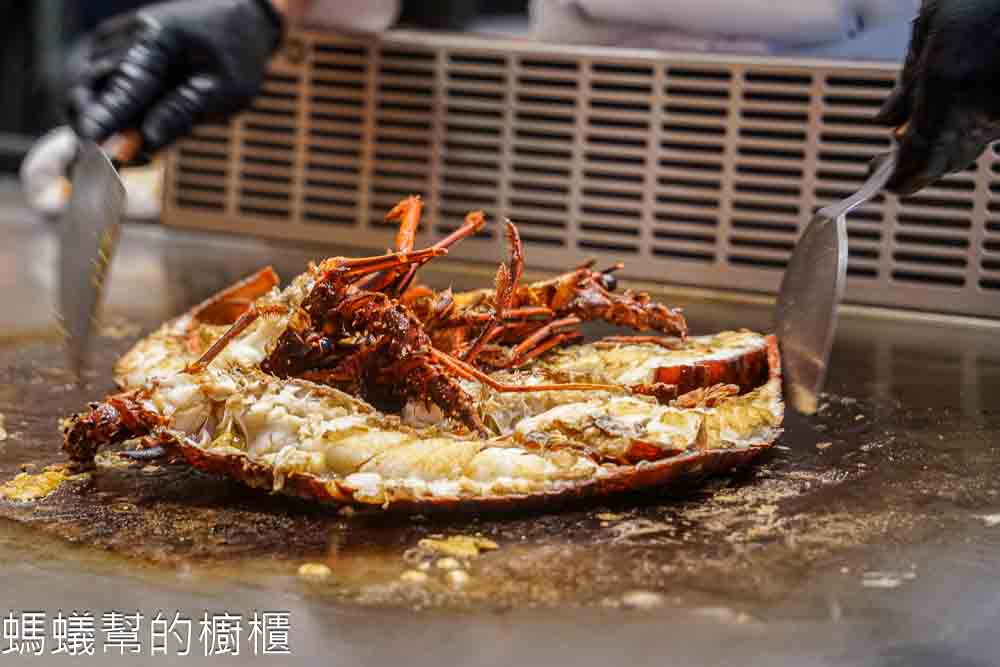 alt="夏登法式鐵板燒 活體澳洲水姑娘龍蝦 升級加購"