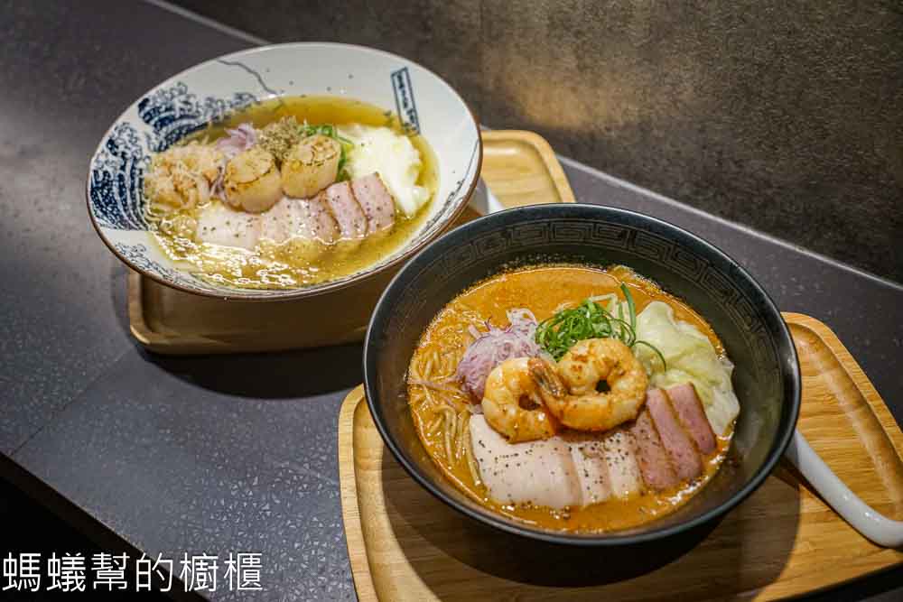 麵屋清流 | 台中蝦濃湯拉麵推薦，干貝拉麵也很讚，就在台灣大道旁。