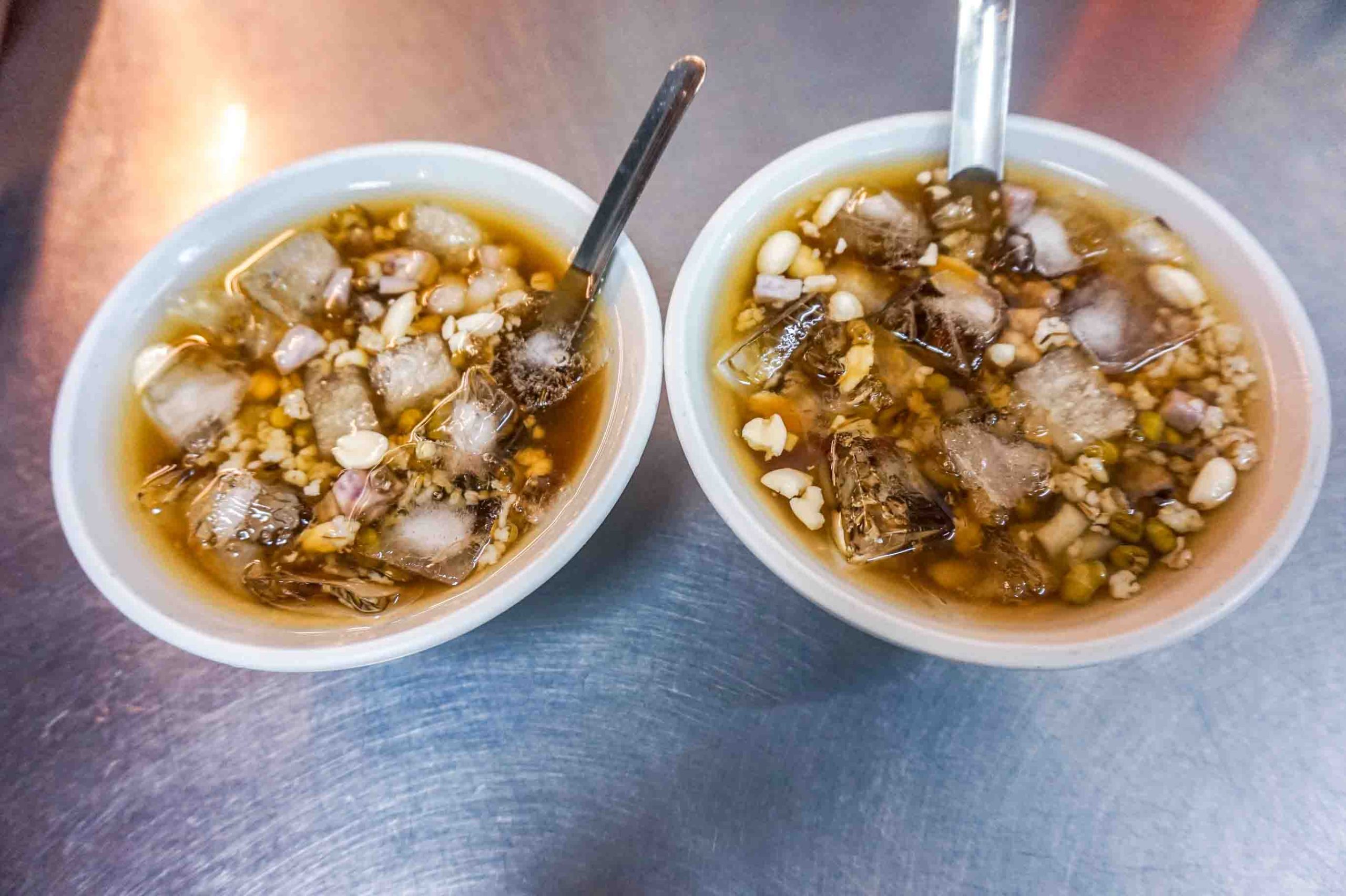 早點四果湯 | 新竹市北區北門街藥房裡四果湯，塊狀西谷米超特別！