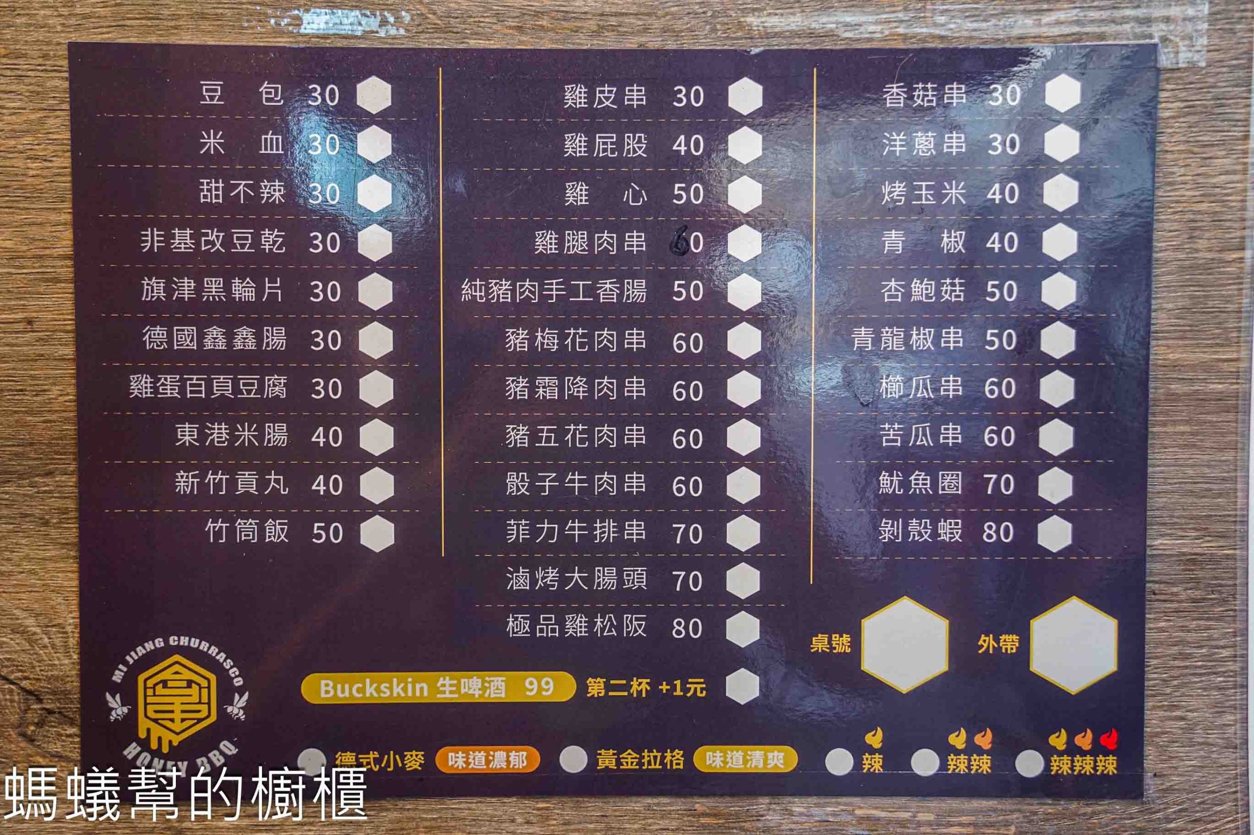 蜜醬燒烤精誠店