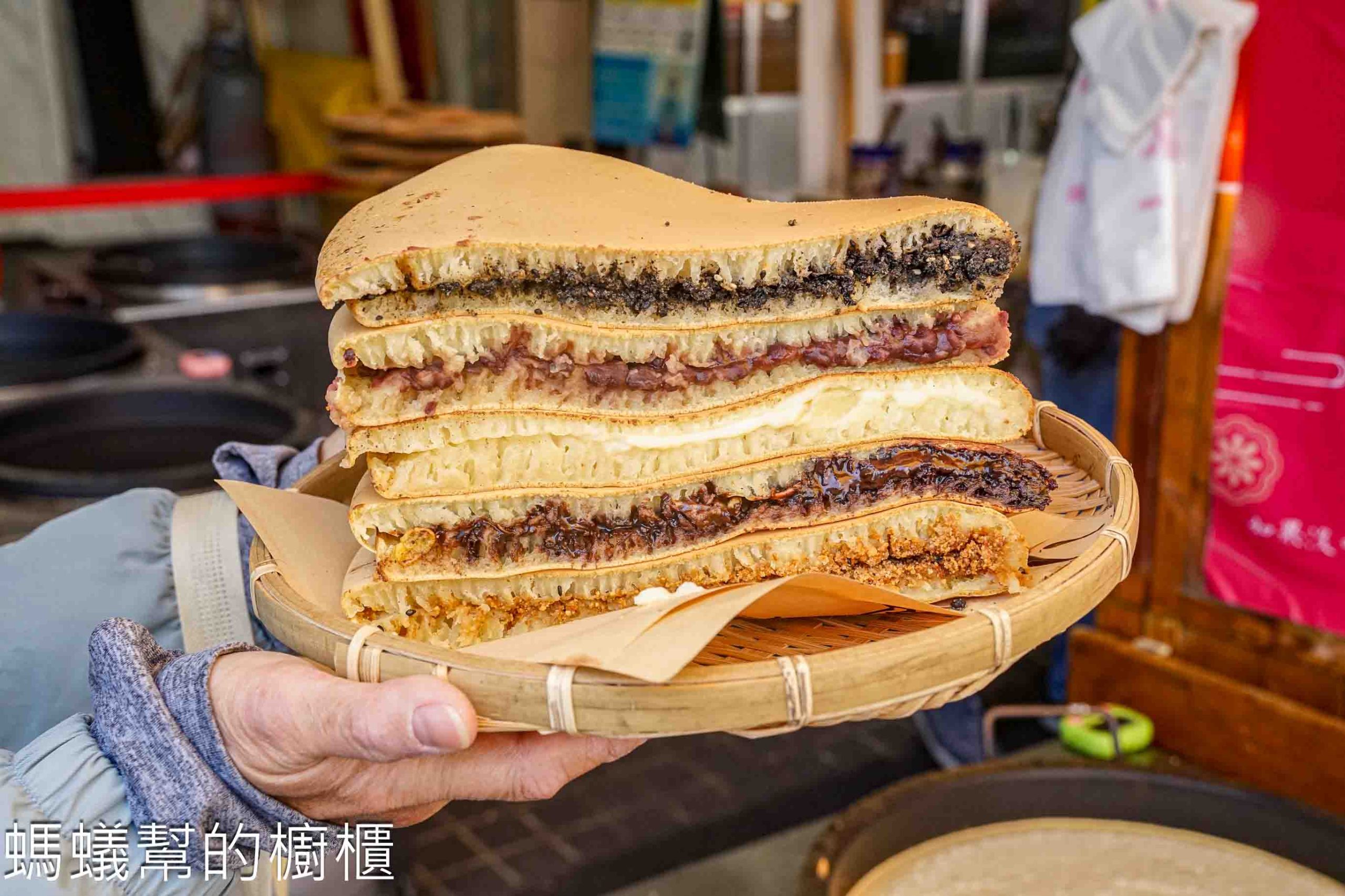 阿鹿仔滿煎糕 | 鹿港老街假日限定爆漿滿煎糕