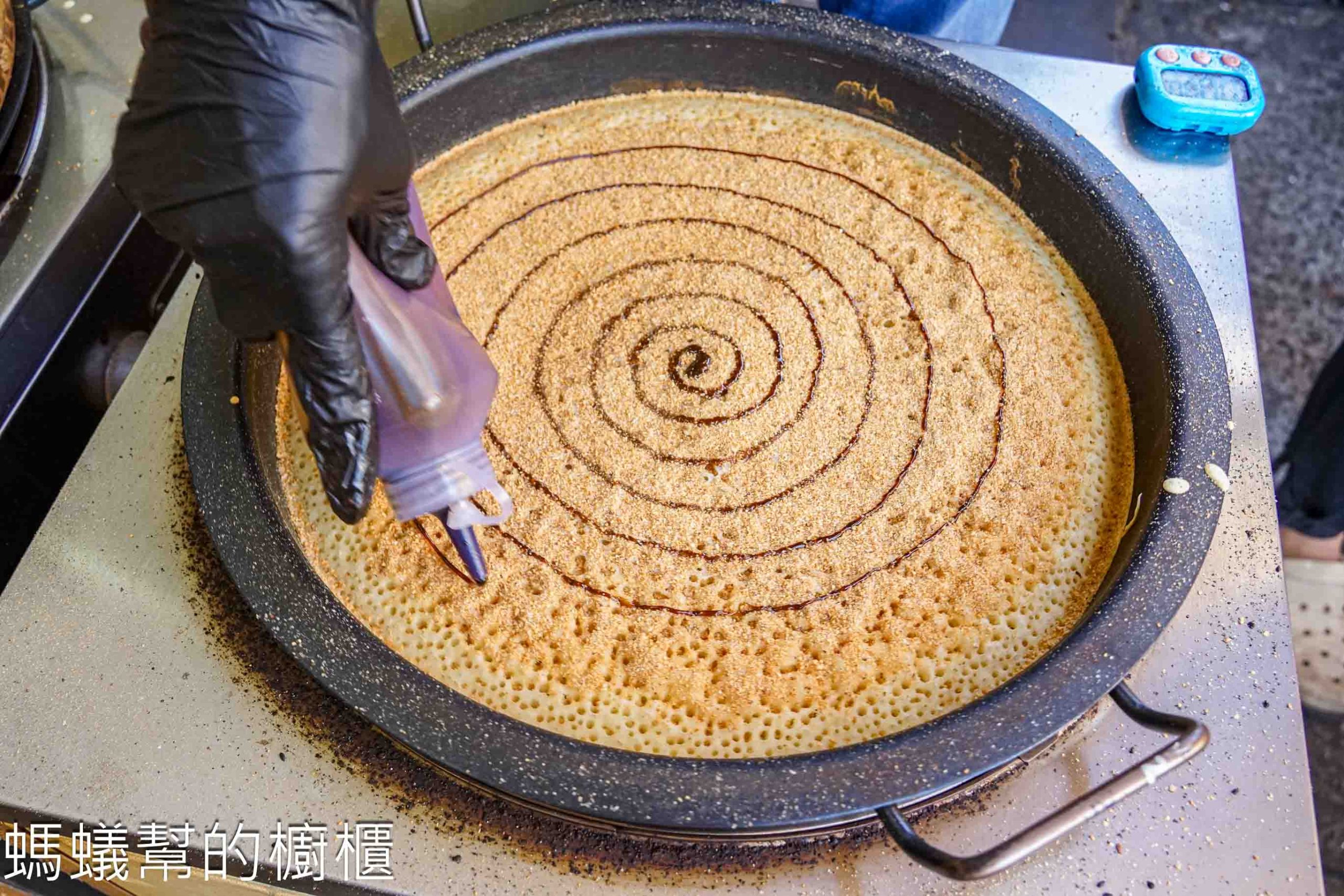 阿鹿仔滿煎糕 | 鹿港老街假日限定爆漿滿煎糕