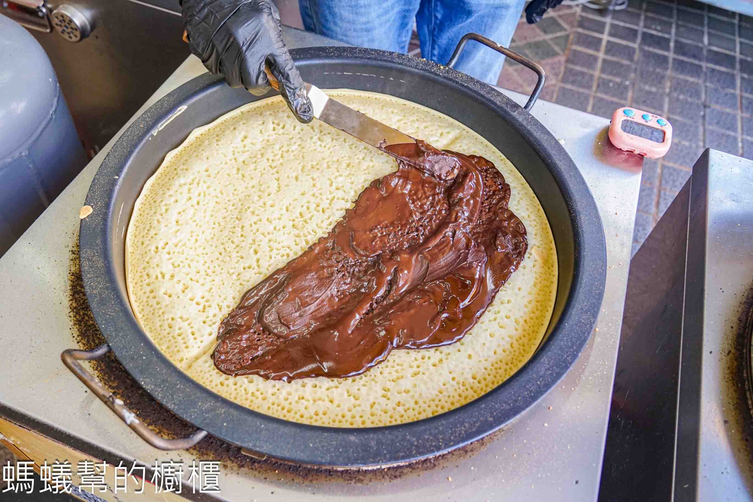 阿鹿仔滿煎糕 | 鹿港老街假日限定爆漿滿煎糕