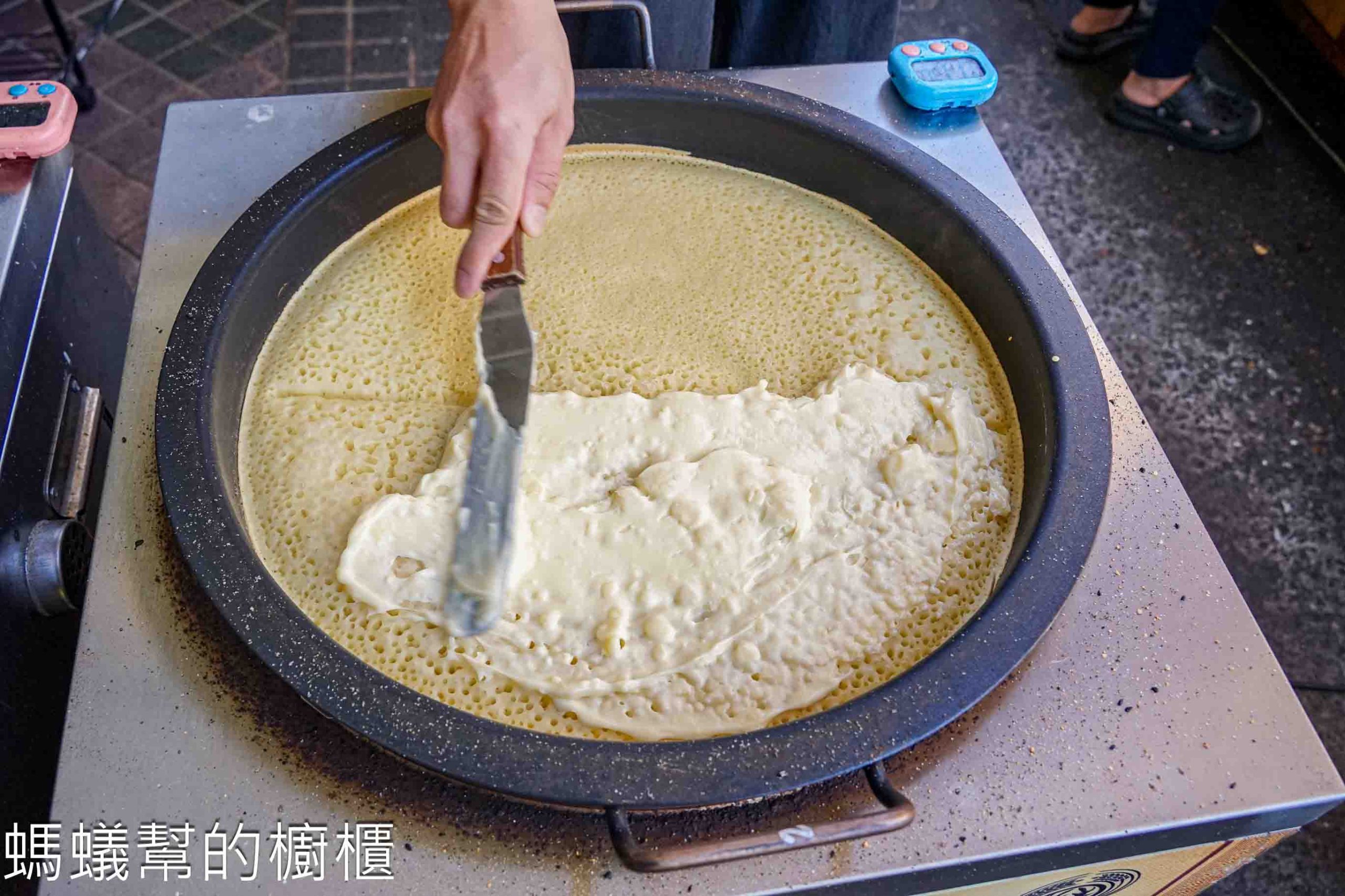 阿鹿仔滿煎糕 | 鹿港老街假日限定爆漿滿煎糕